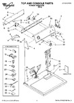 Diagram for 01 - Top And Console Parts