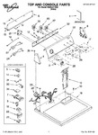 Diagram for 01 - Top And Console Parts