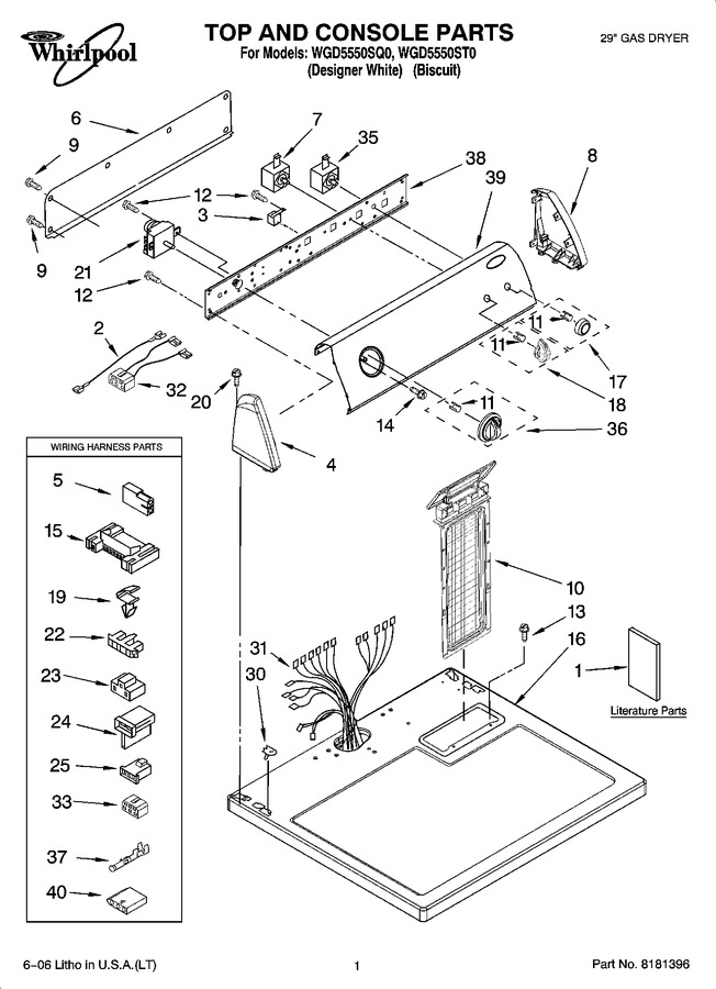 Diagram for WGD5550ST0