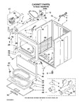Diagram for 02 - Cabinet Parts