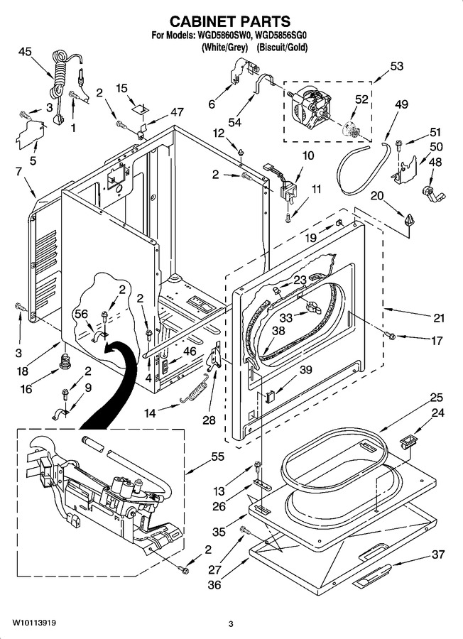 Diagram for WGD5856SG0