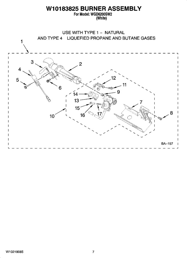 Diagram for WGD6200SW2