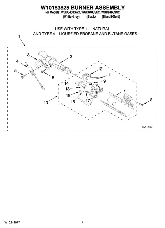 Diagram for WGD6400SG2