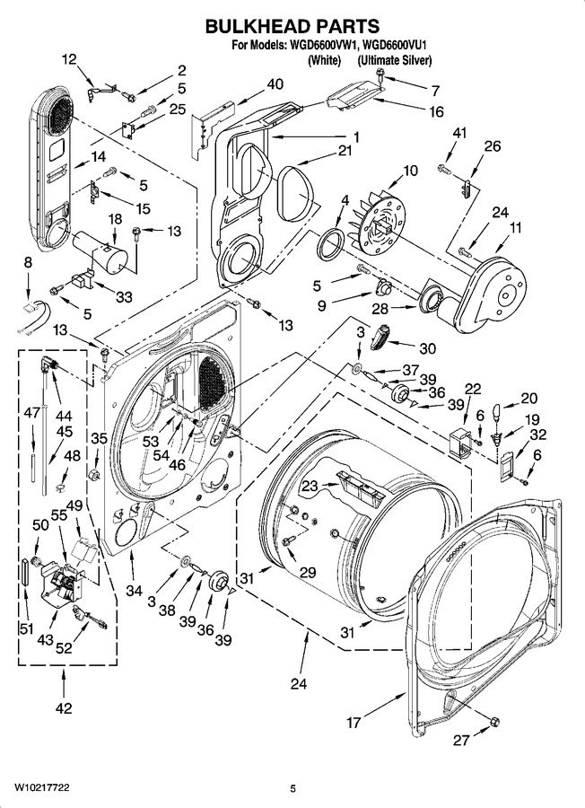 Diagram for WGD6600VW1