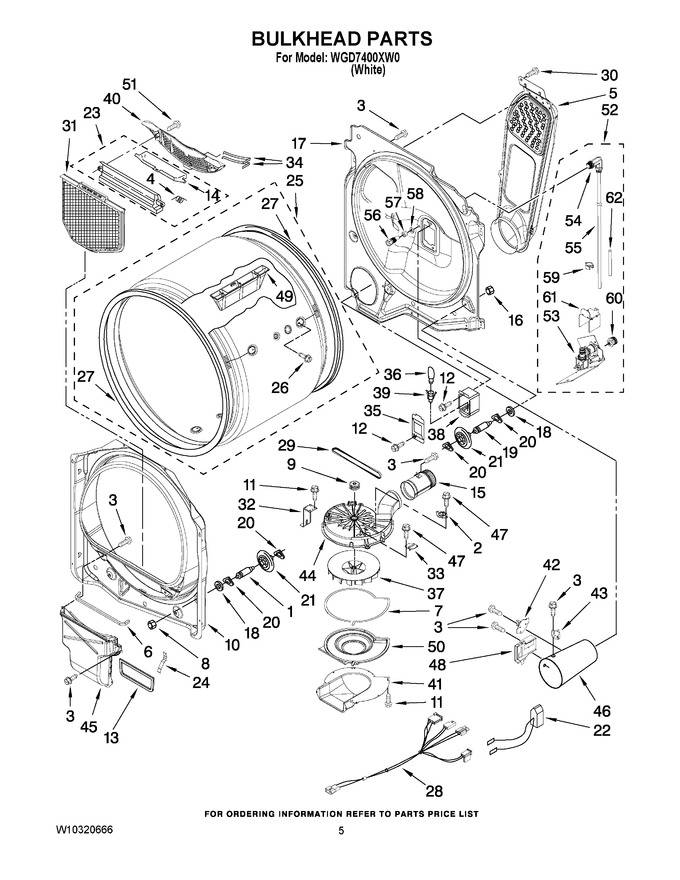 Diagram for WGD7400XW0