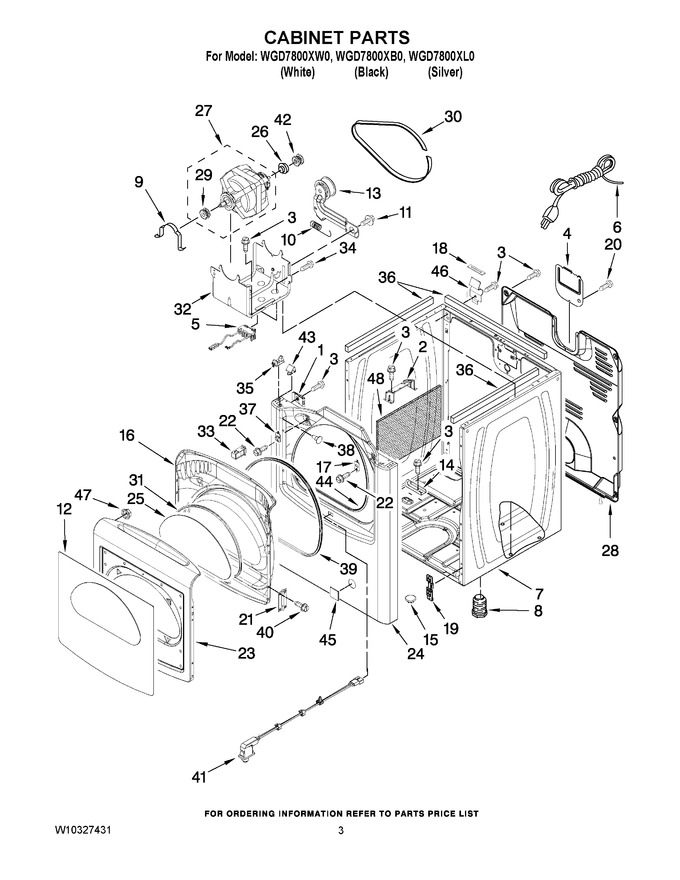 Diagram for WGD7800XB0