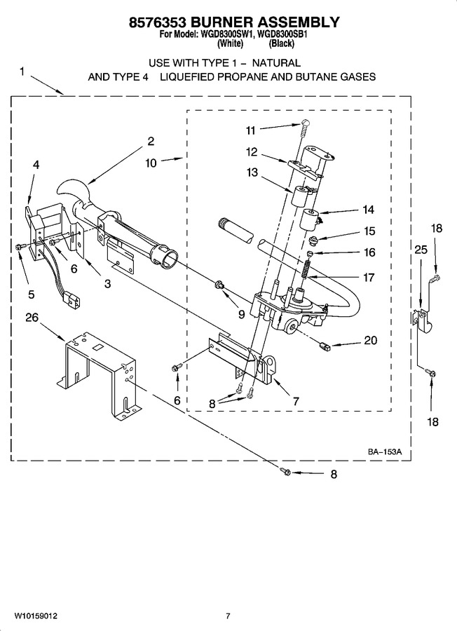 Diagram for WGD8300SB1