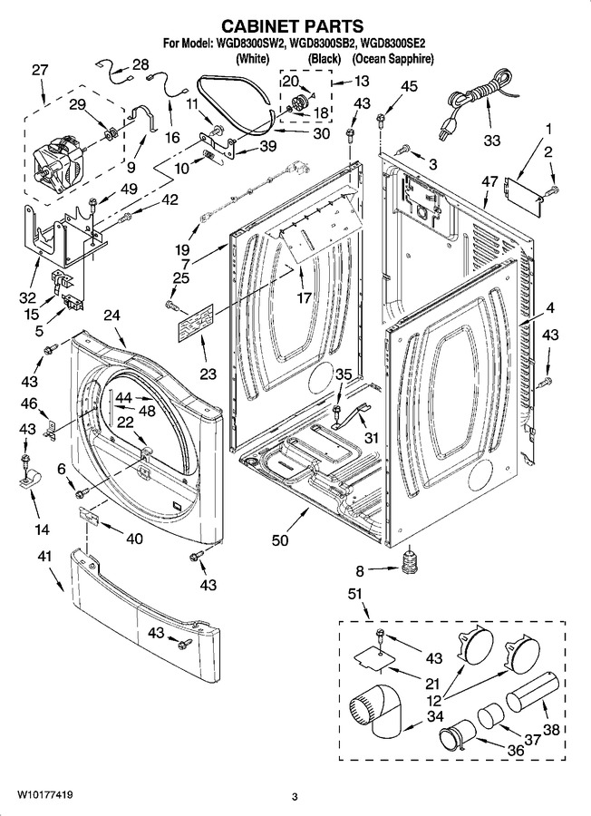 Diagram for WGD8300SB2
