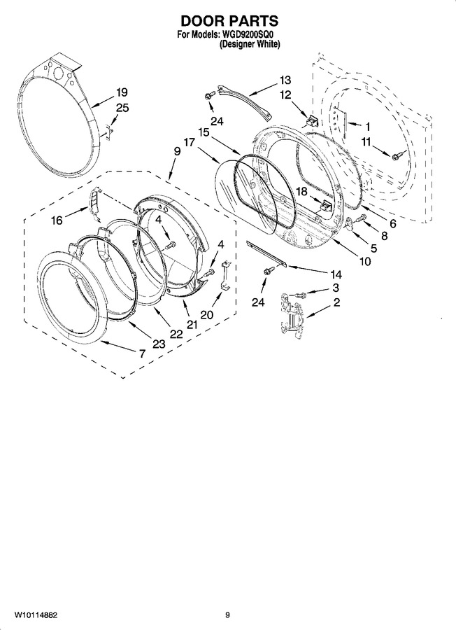 Diagram for WGD9200SQ0