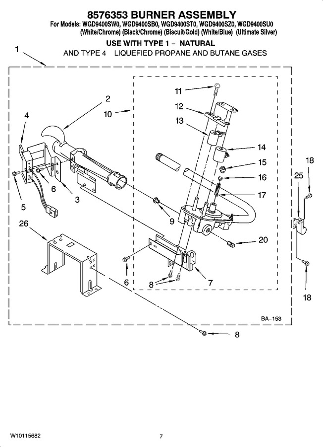 Diagram for WGD9400SU0