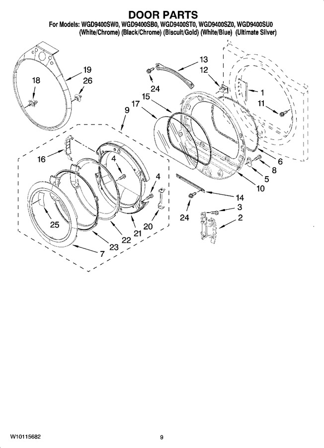 Diagram for WGD9400SU0