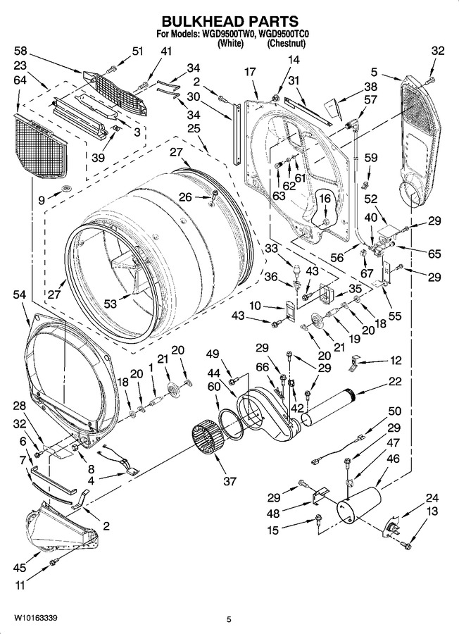 Diagram for WGD9500TW0