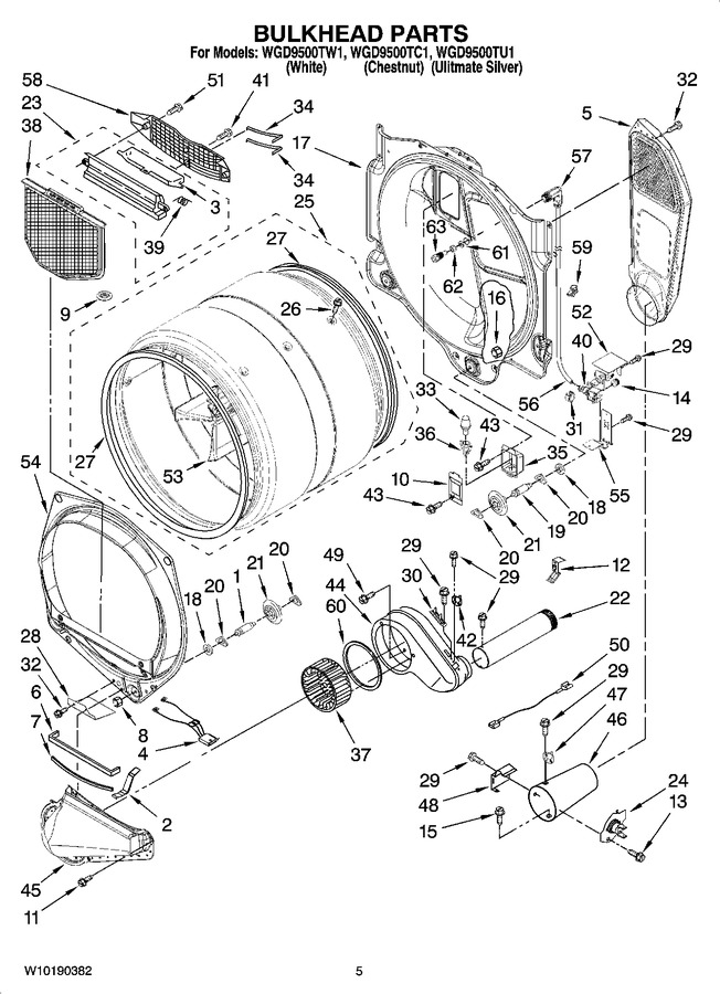 Diagram for WGD9500TC1