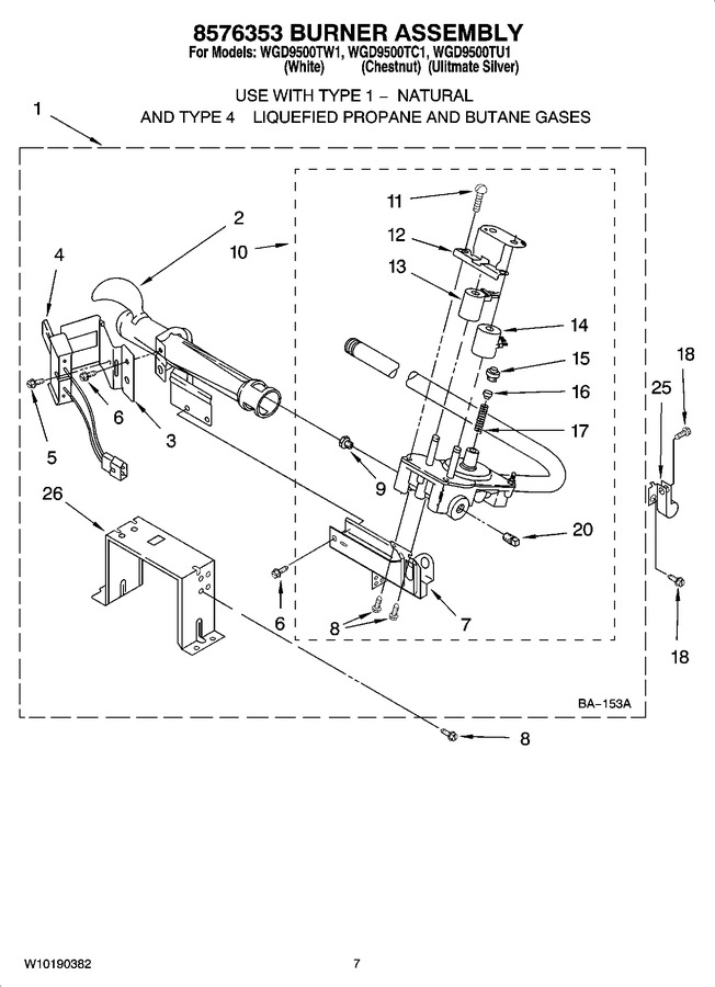 Diagram for WGD9500TW1
