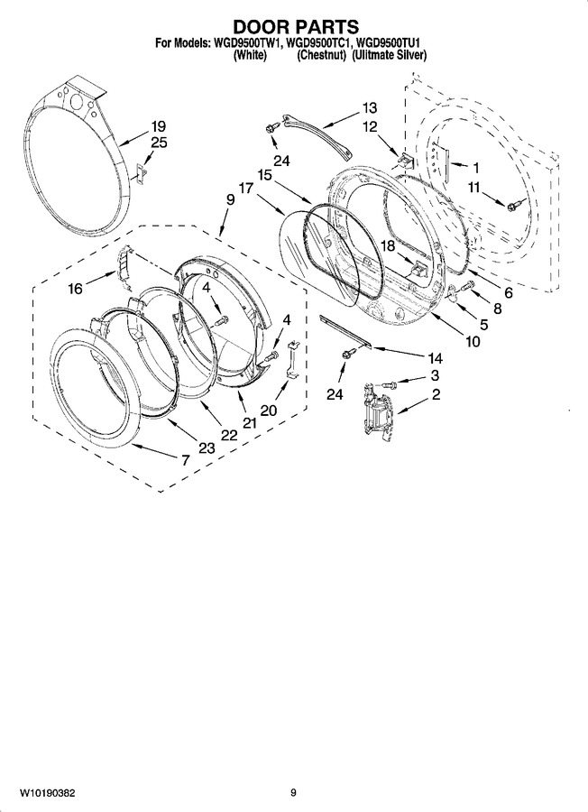 Diagram for WGD9500TW1
