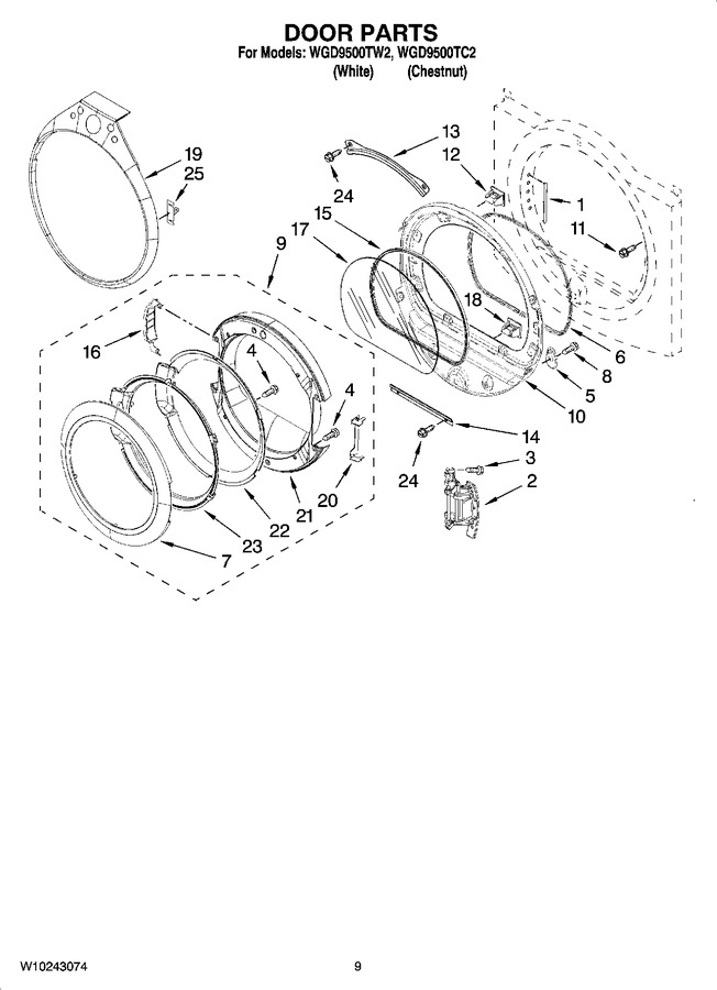Diagram for WGD9500TW2