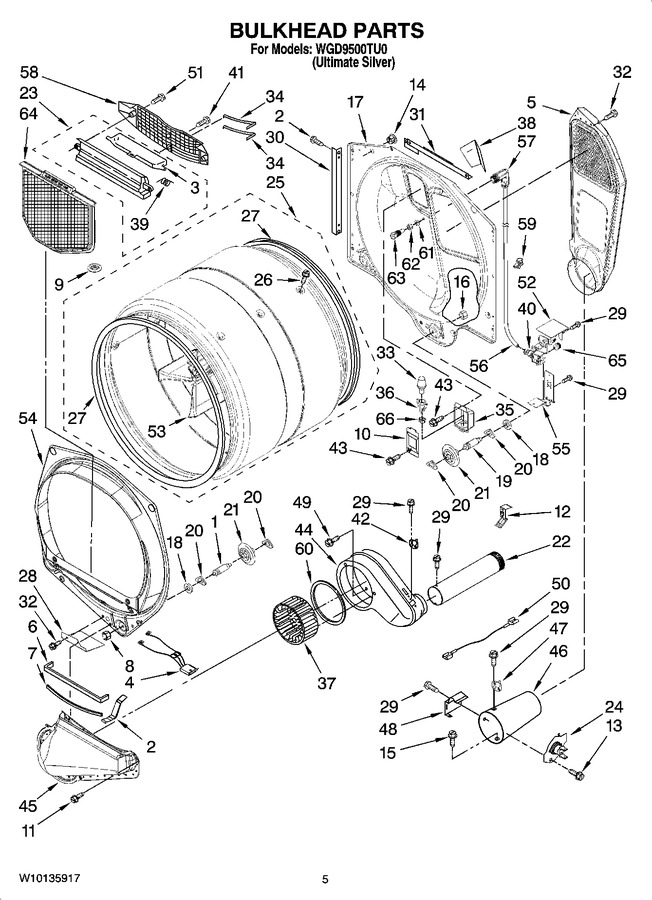 Diagram for WGD9500TU0