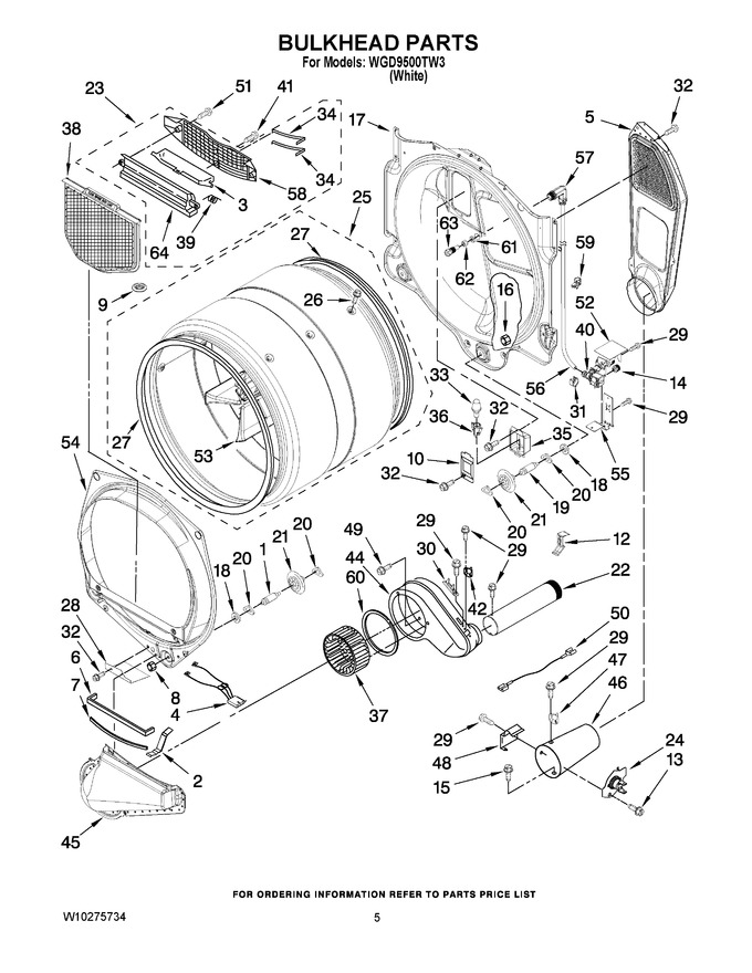 Diagram for WGD9500TW3