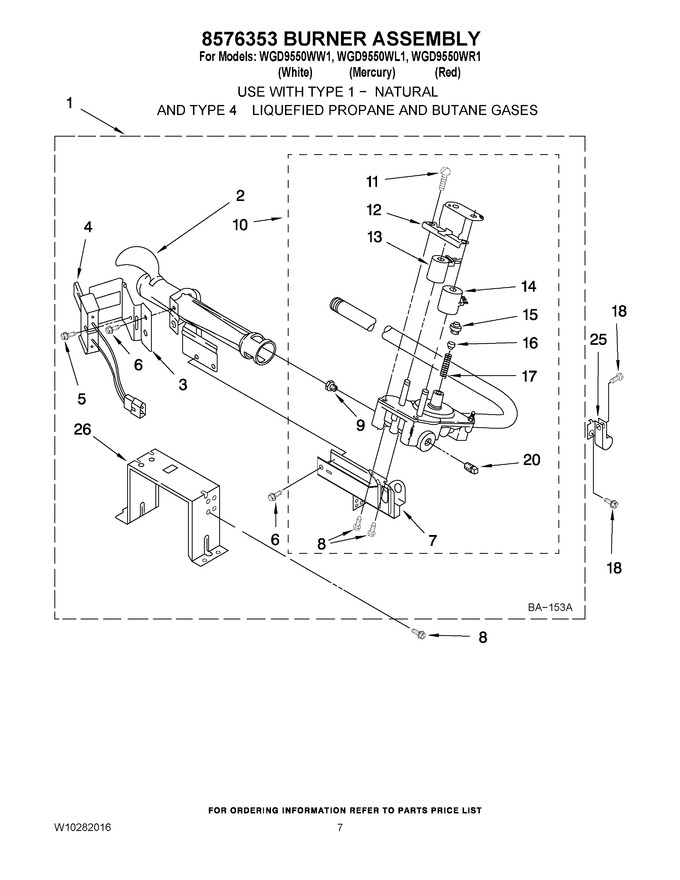 Diagram for WGD9550WL1