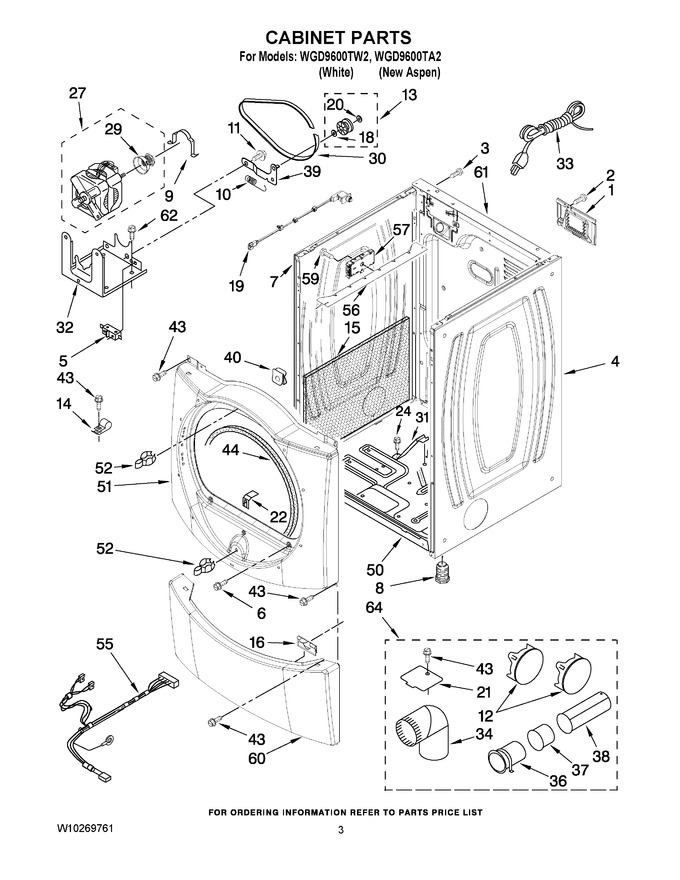 Diagram for WGD9600TW2