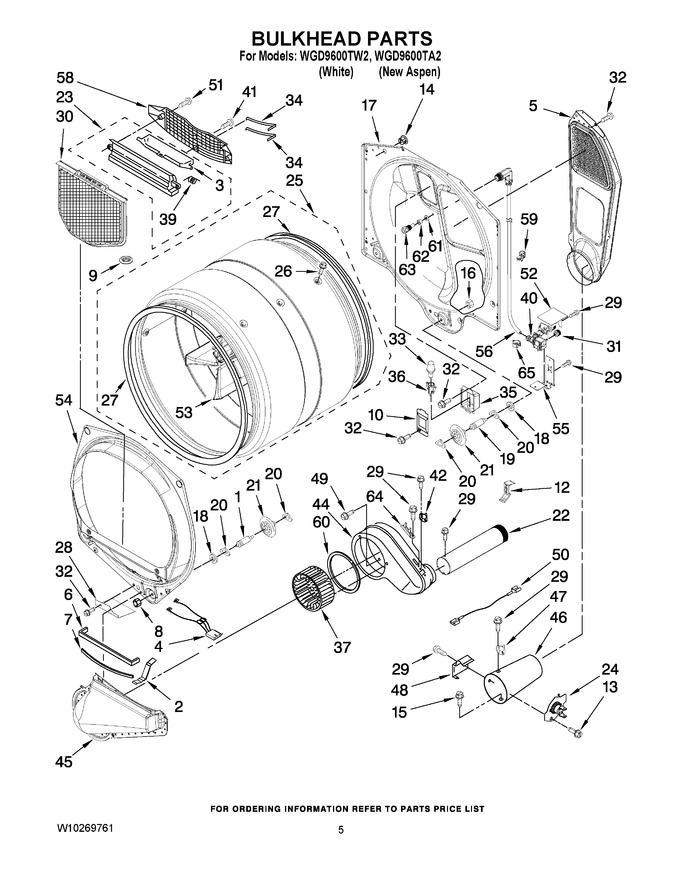 Diagram for WGD9600TA2