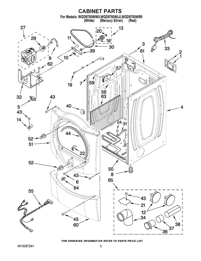 Diagram for WGD9750WW0