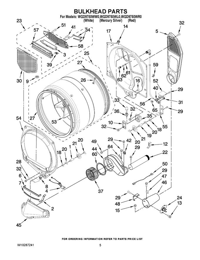 Diagram for WGD9750WR0