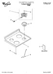 Diagram for 01 - Cooktop Parts