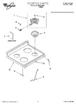 Diagram for 01 - Cooktop Parts
