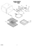 Diagram for 05 - Oven Parts, Miscellaneous Parts