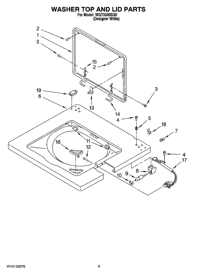 Diagram for WGT3300SQ0