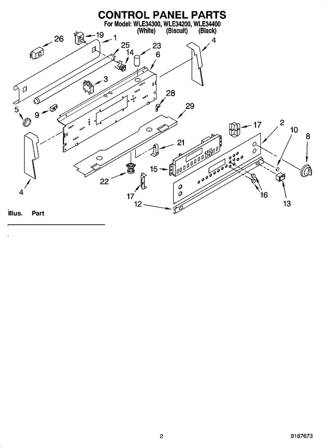 Diagram for WLE34300