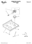 Diagram for 01 - Cooktop Parts