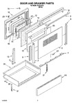 Diagram for 03 - Door And Drawer Parts