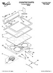 Diagram for 01 - Cooktop Parts
