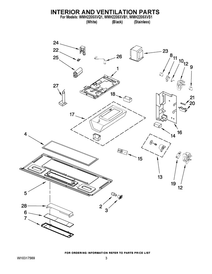 Diagram for WMH2205XVQ1