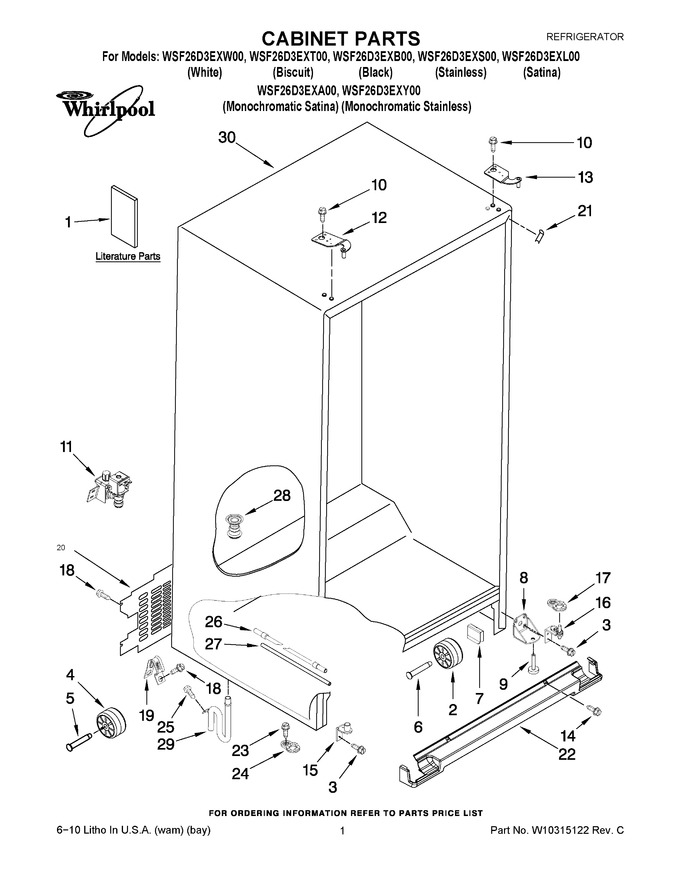 Diagram for WSF26D3EXS00