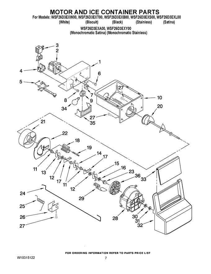 Diagram for WSF26D3EXS00