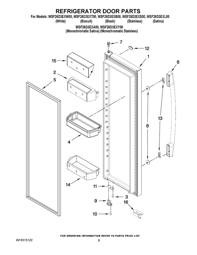 Diagram for WSF26D3EXB00