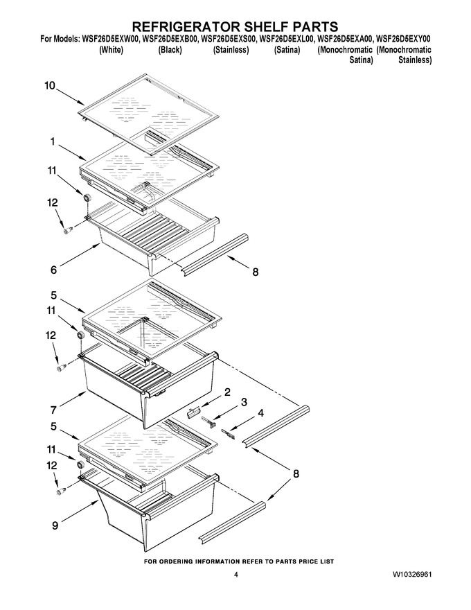 Diagram for WSF26D5EXA00