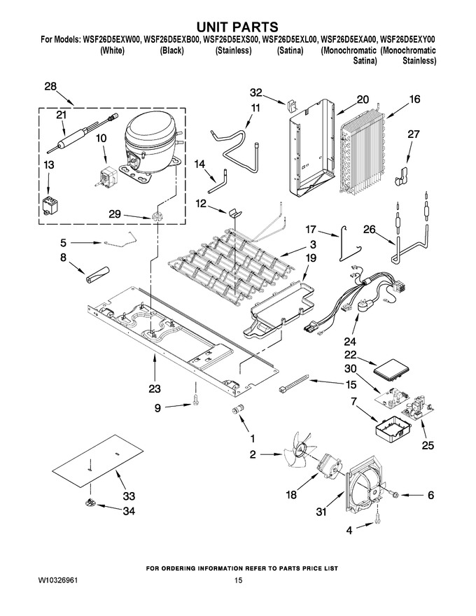 Diagram for WSF26D5EXA00