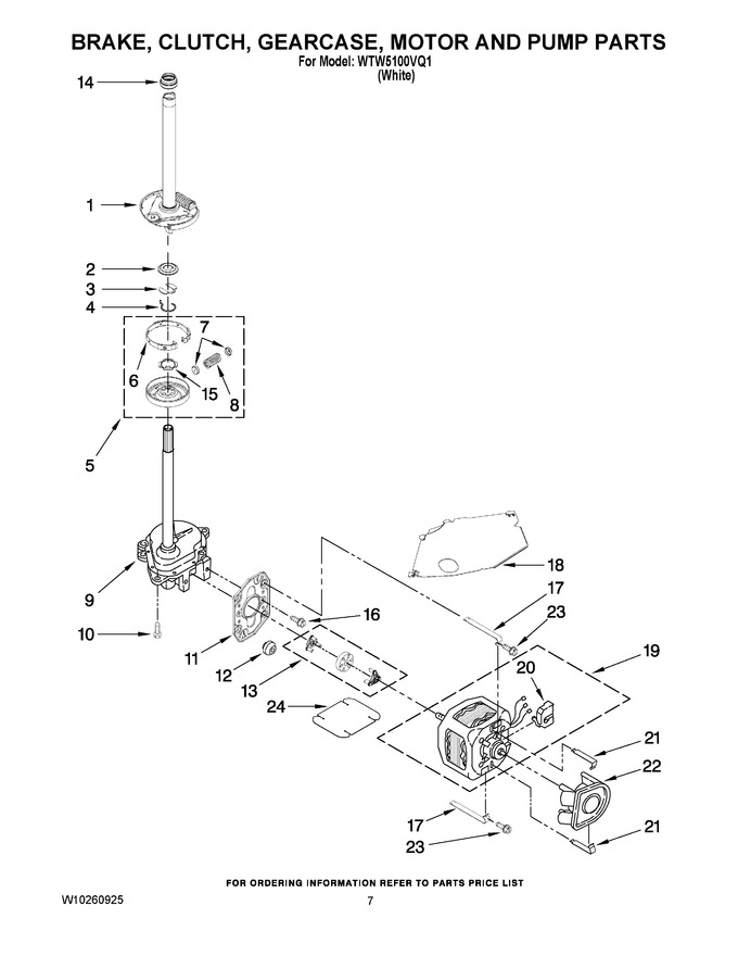 Diagram for WTW5100VQ1