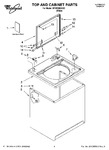 Diagram for 01 - Top And Cabinet Parts