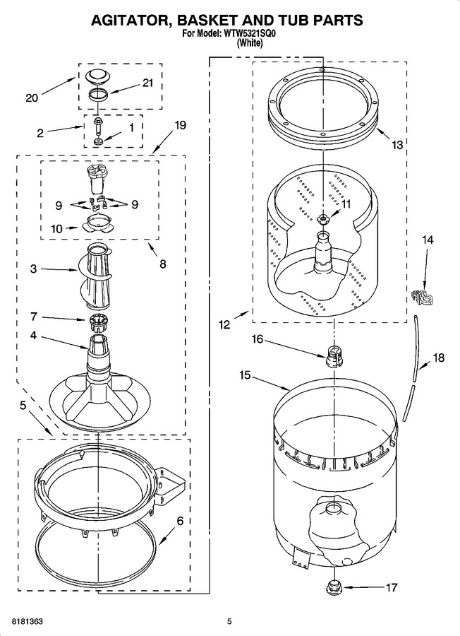 Diagram for WTW5321SQ0