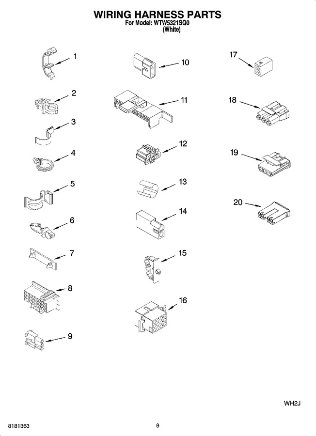 Diagram for WTW5321SQ0