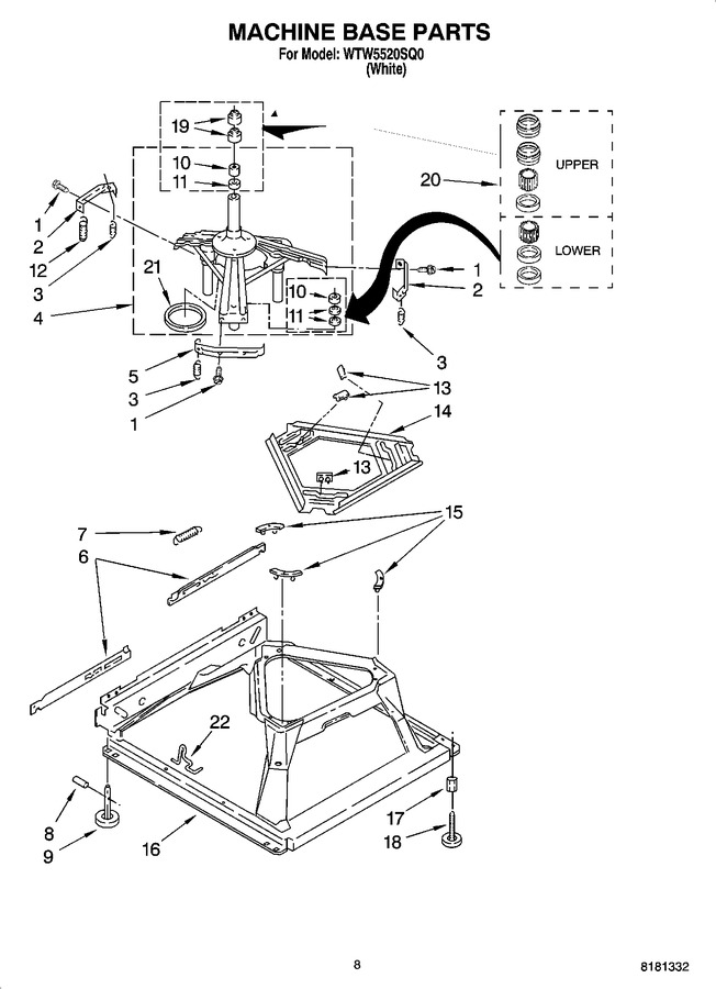 Diagram for WTW5520SQ0
