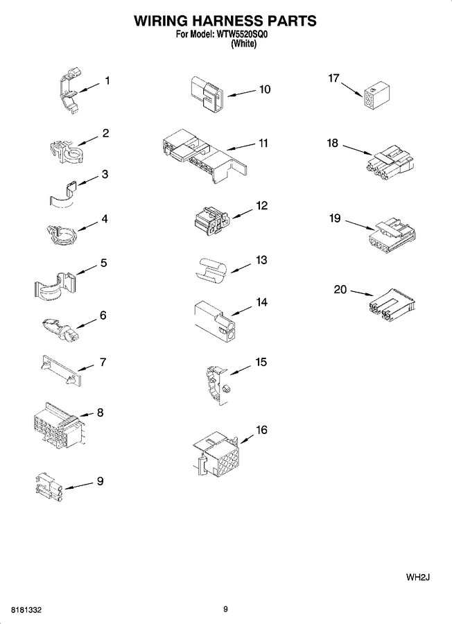 Diagram for WTW5520SQ0
