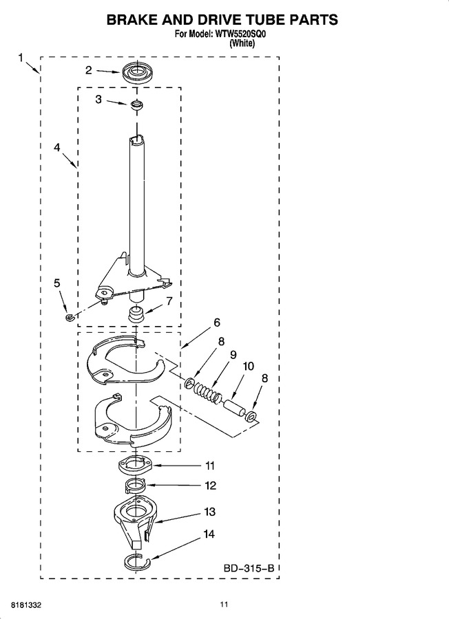 Diagram for WTW5520SQ0