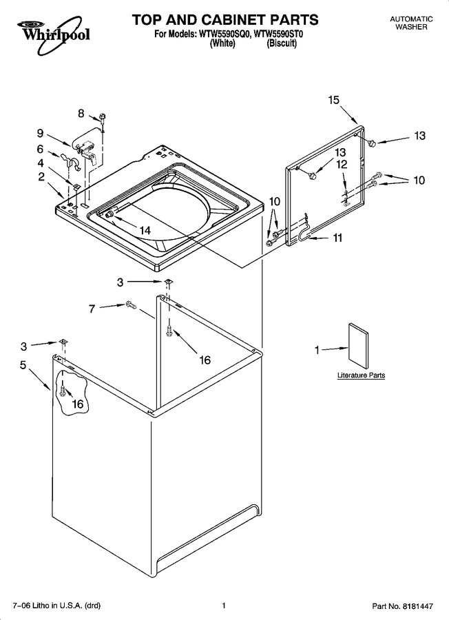 Diagram for WTW5590SQ0