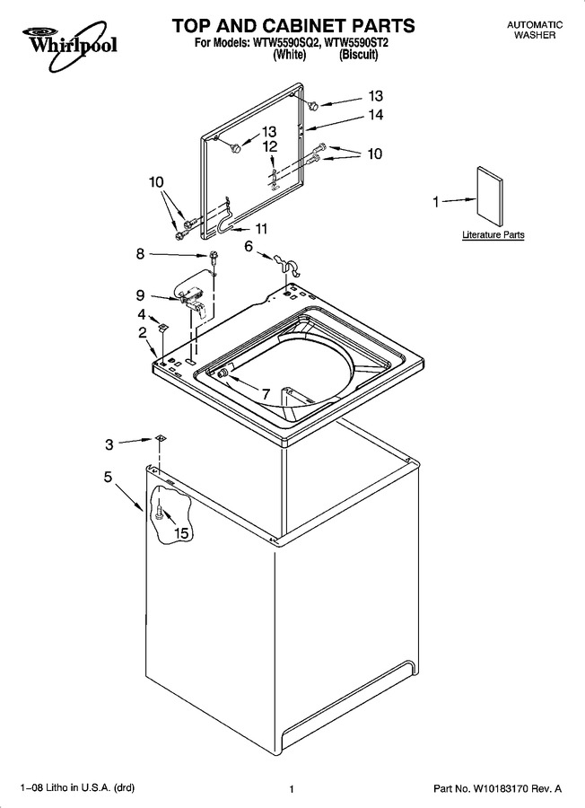 Diagram for WTW5590SQ2